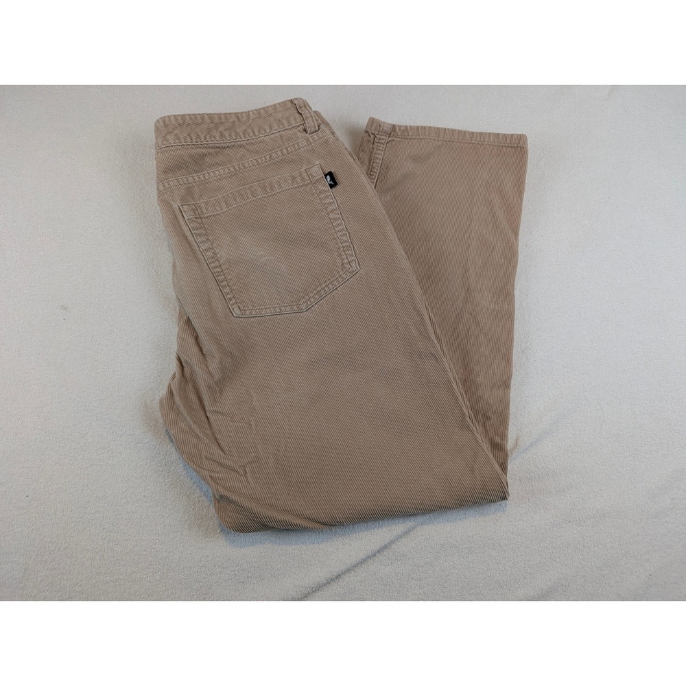 Vineyard Vines Mens Khaki Corduroy Five Pocket Pants Size 34x30 Casual Wear Cozy